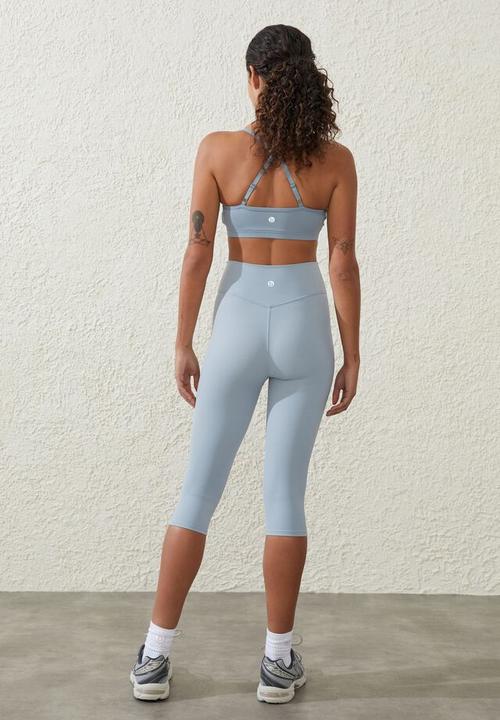 Cotton On - Ultra luxe crossover capri tight - cloud grey