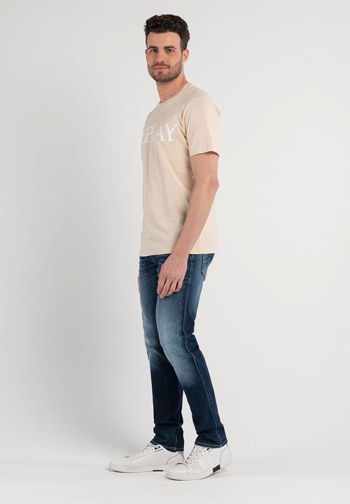 Replay - Compact cotton jersey - skin