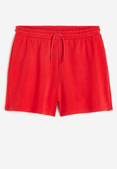 H&M - Sweatshirt shorts - red
