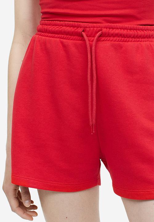 H&M - Sweatshirt shorts - red