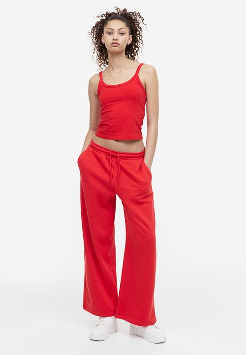 H&M - Cotton vest top - red