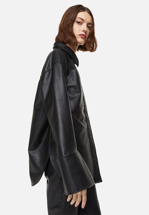 H&M - Oversized shirt - black