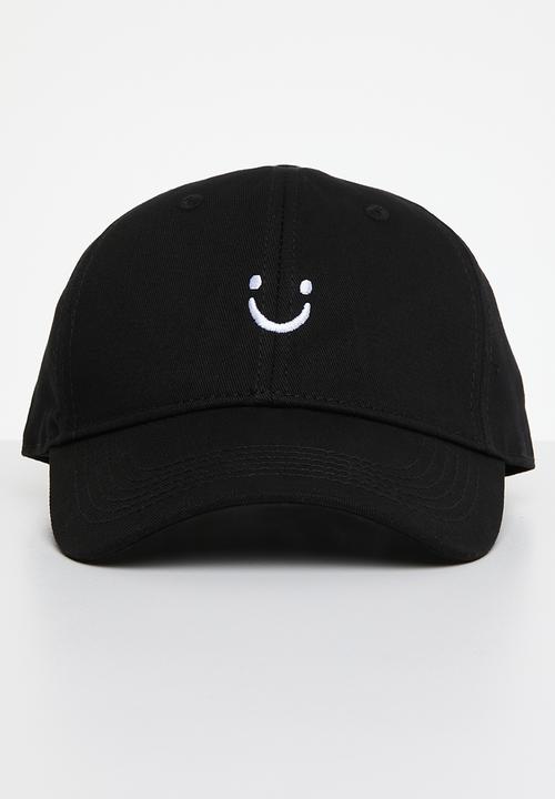 Pop Candy - Smiley cap - black