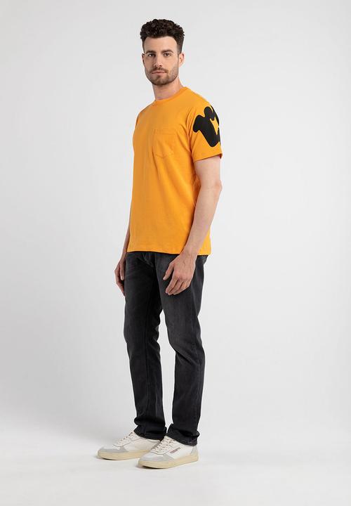 Replay - Basic jersey 30/1 - sport orange