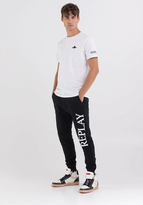 Replay - Compact cotton jersey - white