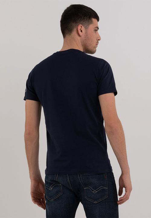 Replay - Compact cotton jersey - blue