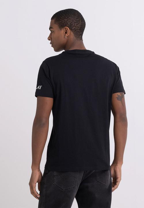 Replay - Compact cotton jersey - black