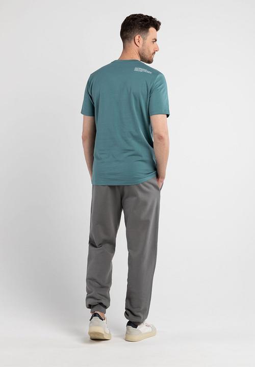 Replay - Piece dyed organic cotton jersey - powder blue