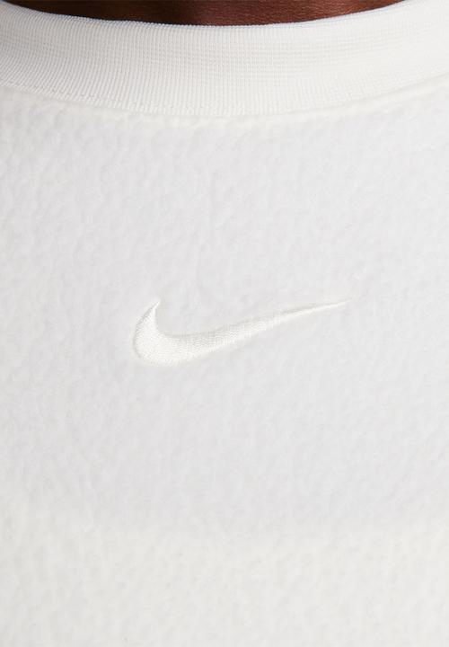 Nike - W Nsw plsh mod crop crew - sail / sanddrift
