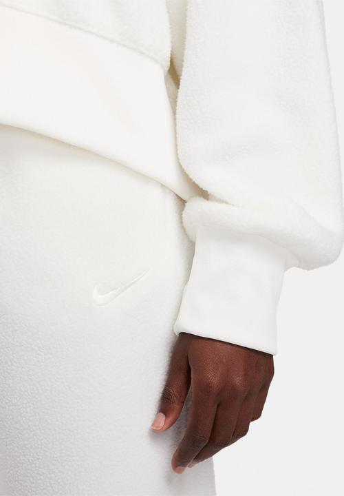 Nike - W Nsw plsh mod crop crew - sail / sanddrift