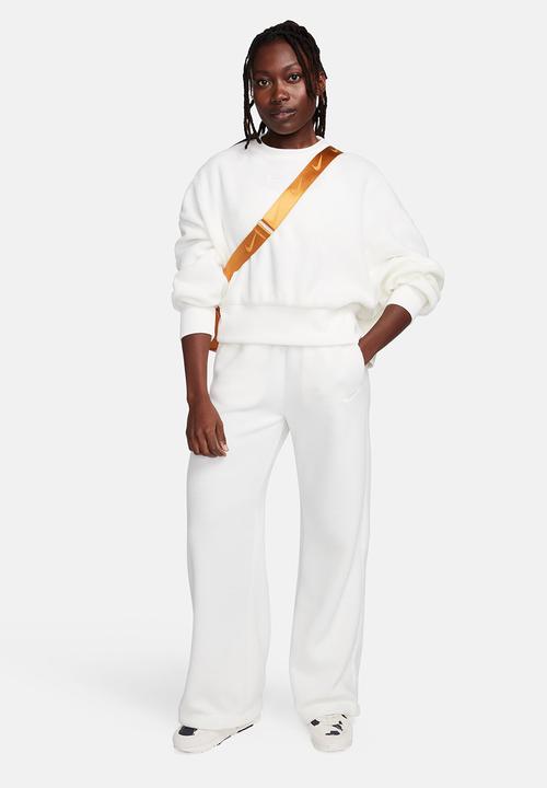 Nike - W Nsw plsh mod crop crew - sail / sanddrift