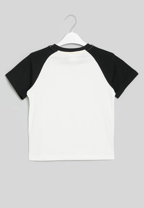 Pop Candy - Reglan tee - black & white