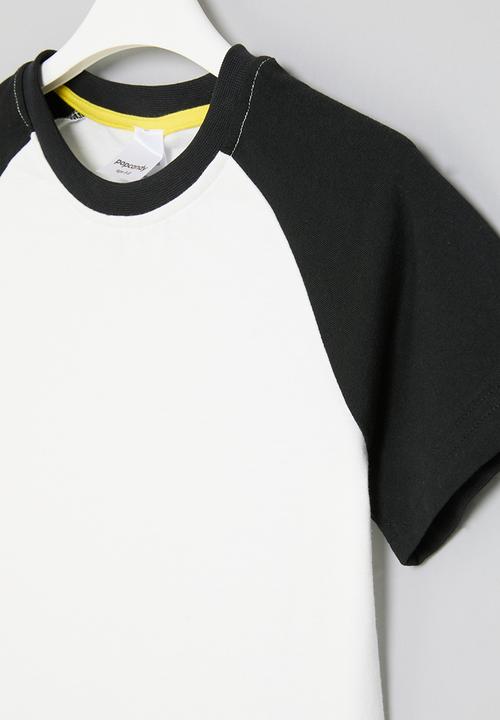 Pop Candy - Reglan tee - black & white