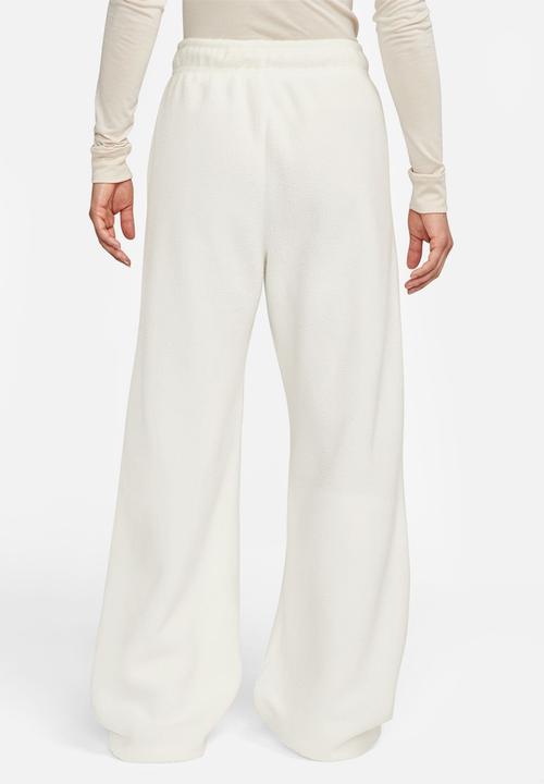 Nike - W nsw plush pant - sail / sanddrift