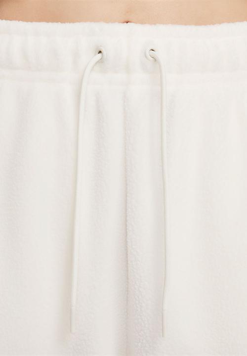 Nike - W nsw plush pant - sail / sanddrift