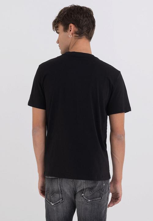Replay - Compact cotton jersey - black