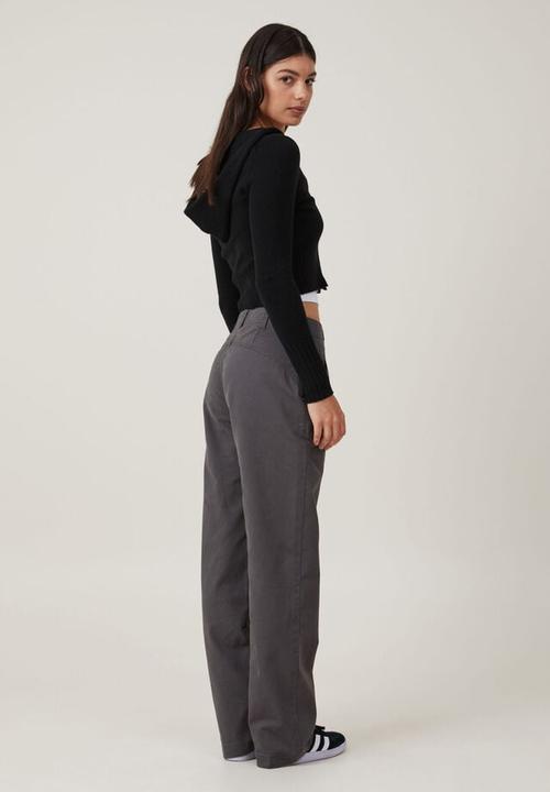 Cotton On - Bailey pant - graphite