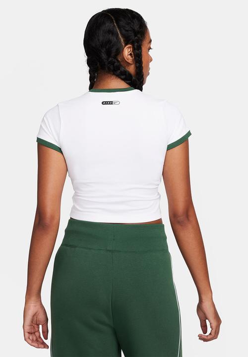 Nike - W nsw tee baby sw - white / fir