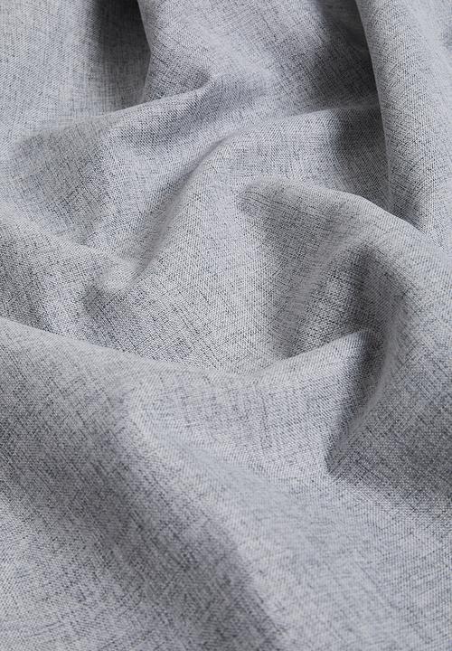 Design Collection - Blockout taped curtain - light grey