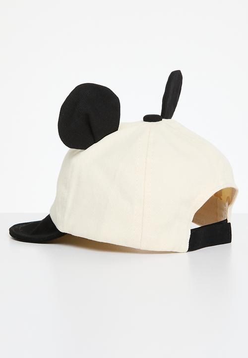 Pop Candy - Baseball cap - black and ecru