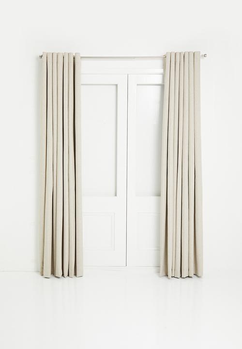 Design Collection - Blockout eyelet curtain - neutral