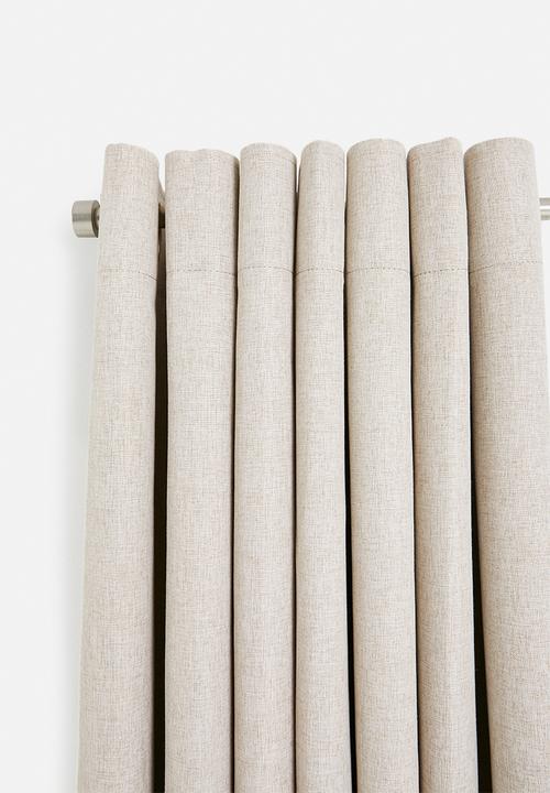 Design Collection - Blockout eyelet curtain - neutral
