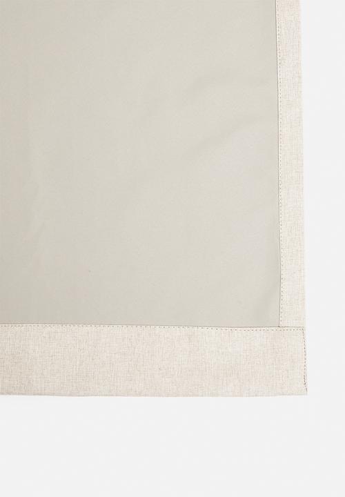 Design Collection - Blockout eyelet curtain - neutral