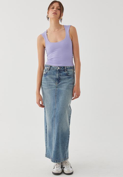 Supré  - Luxe Scoop Neck Tank - Cloudy Lilac