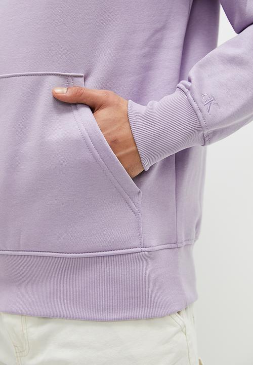 Calvin Klein - Stacked archival hoody - lavender aura