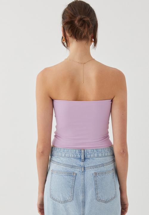 Supré  - Luxe Longline Tube Top - Misty Violet