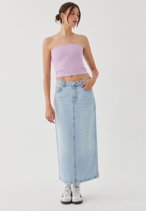 Supré  - Luxe Longline Tube Top - Misty Violet