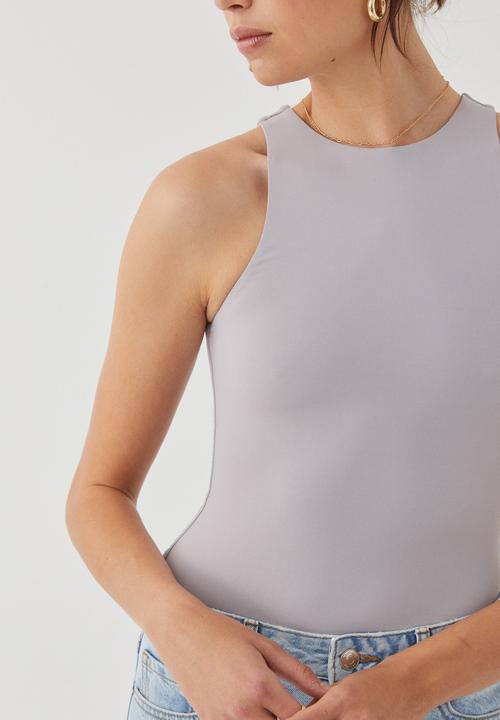 Supré  - Julia Tank Bodysuit - Blue Stone
