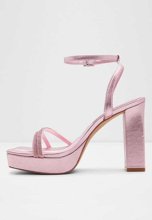ALDO - Tintin ankle strap platform - pink