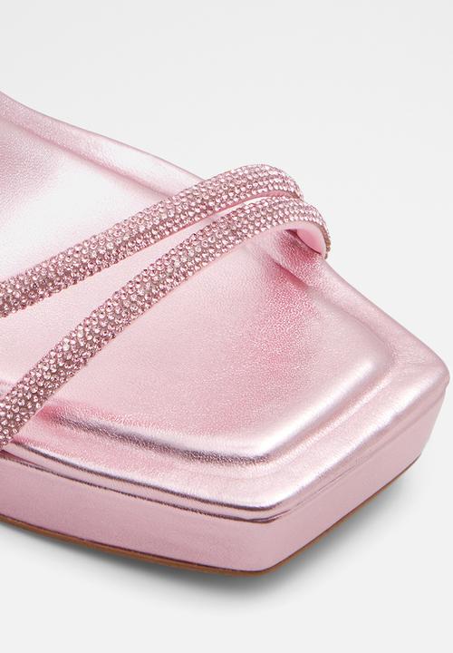 ALDO - Tintin ankle strap platform - pink