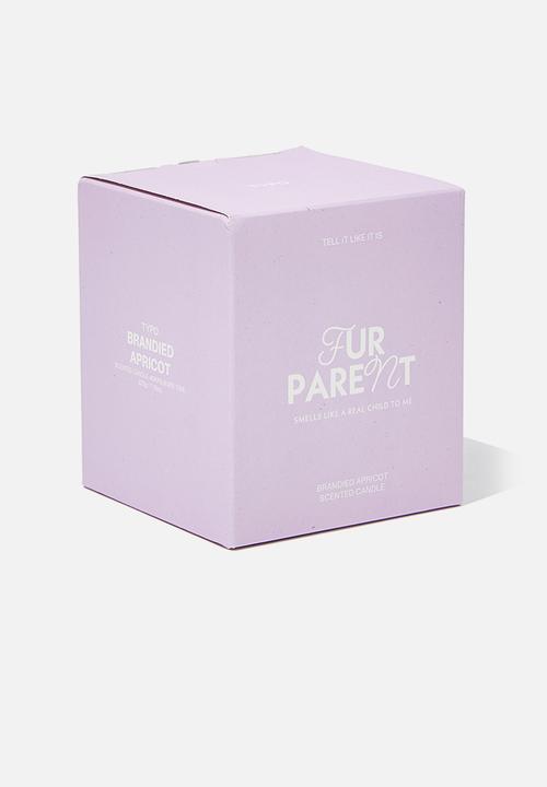 Typo - Tell It Like It Is Candle - pale lavender fur parent