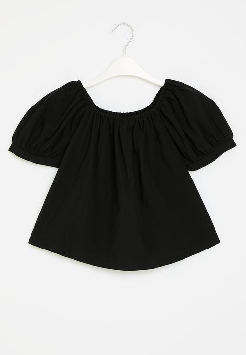 Pop Candy - Off shoulder blouse - black