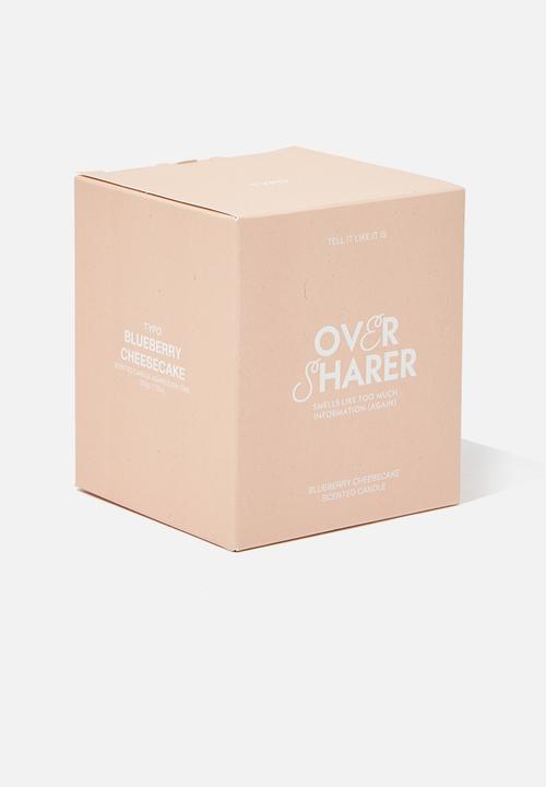 Typo - Tell It Like It Is Candle - butter over sharer