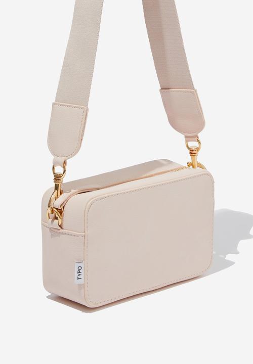 Typo - Gigi camera cross body bag - ballet blush