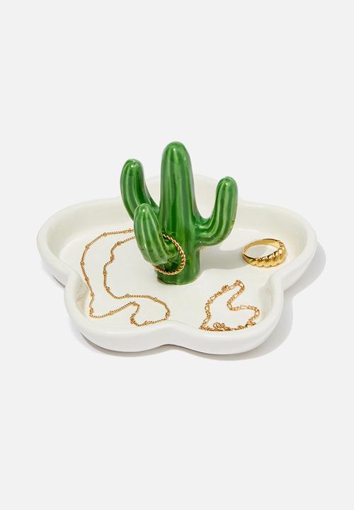 Typo - Ceramic trinket tray - cactus