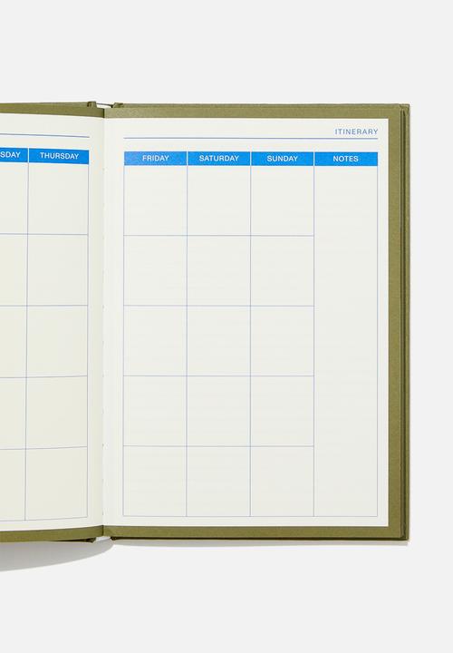 Typo - A5 activity journal - free to roam