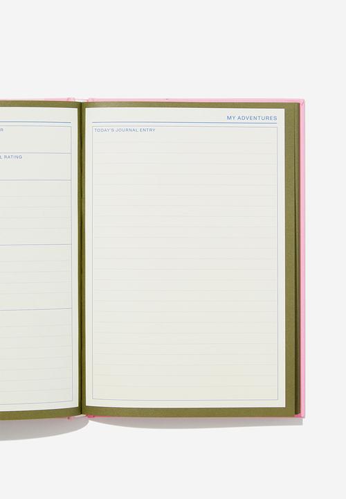 Typo - A5 activity journal - just vibin groovy frog