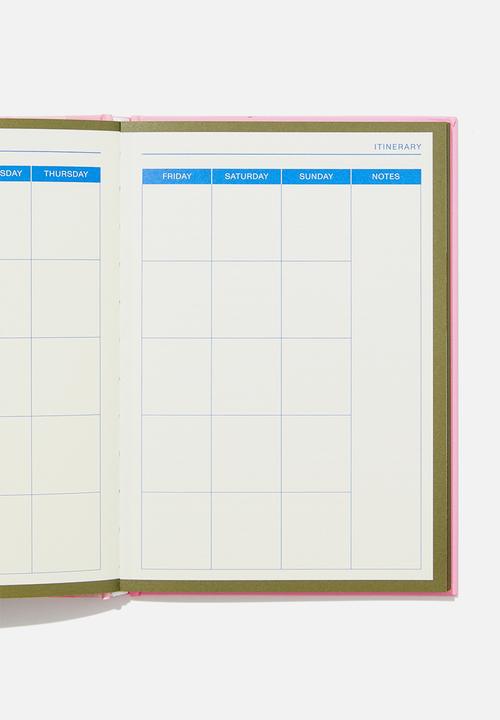 Typo - A5 activity journal - just vibin groovy frog