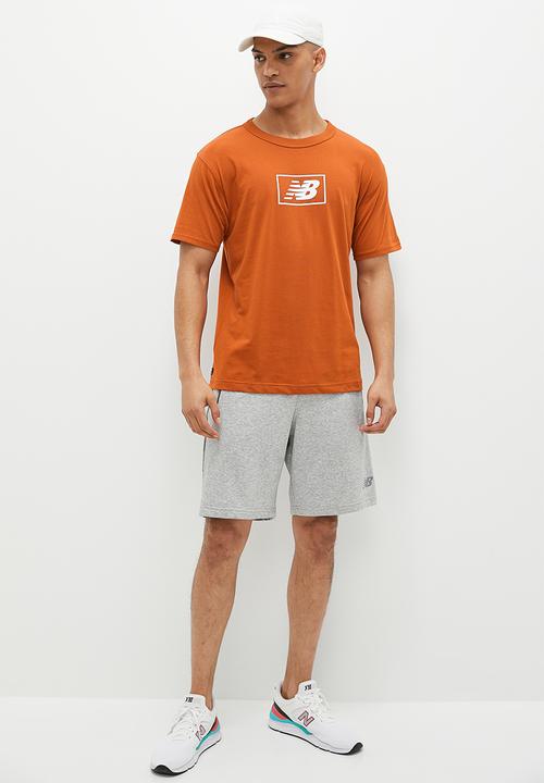 New Balance  - NB Essentials Logo Tee - orange