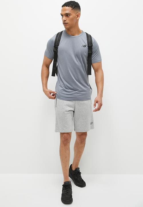 New Balance  - Tenacity short sleeve - grey