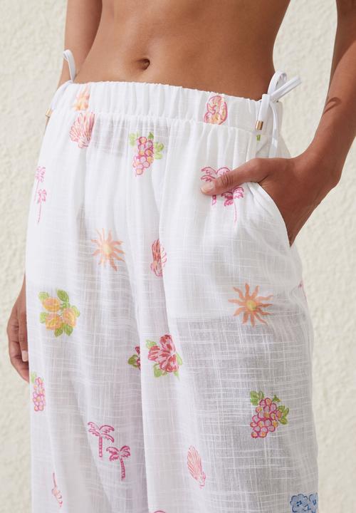 Cotton On - Relaxed Beach Pant - Sardinia