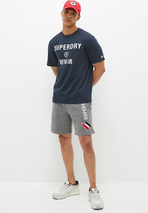 Superdry. - Code core sport tee - eclipse navy
