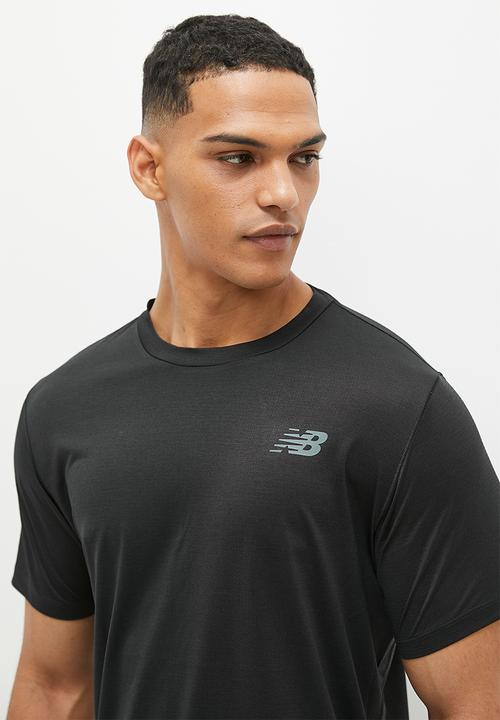 New Balance  - Tenacity short sleeve - black