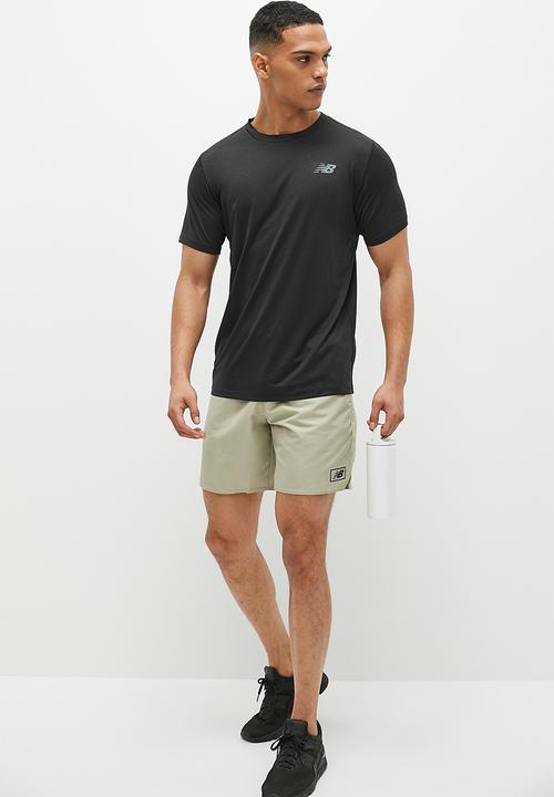 New Balance  - Tenacity short sleeve - black