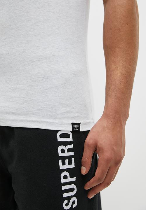 Superdry. - Cl tee - ice marl
