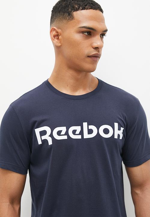 Reebok - Gs reebok linear read tee - navy